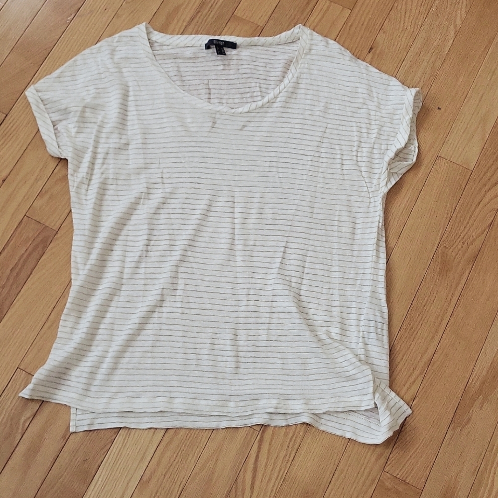 EUC linen t shirt